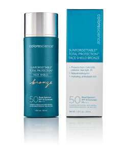 Sunforgettable Total Protection Face Shield Bronze SPF 50 / Brązujące minerały w emulsji do twarzy 55 ml